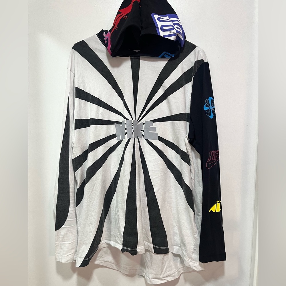 Nike Tee with Hoodie